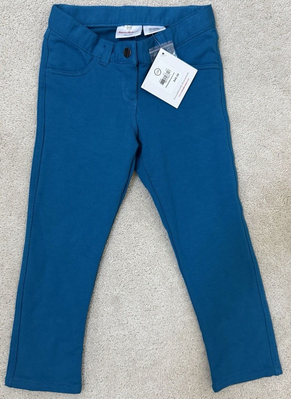 NWT's Hanna Andersson 100 (4) Teal Pants